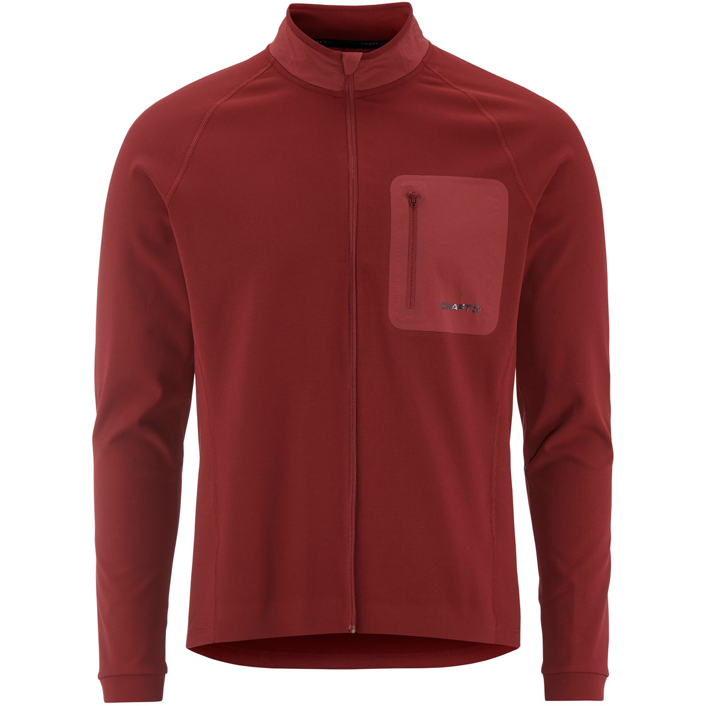 Craft Speed Herren Fleecejacke dk red Größe XL Langlauf Skating Elastisch