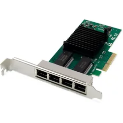 ASSMANN DIGITUS 4 Port RJ45 Intel I350 Server NIC