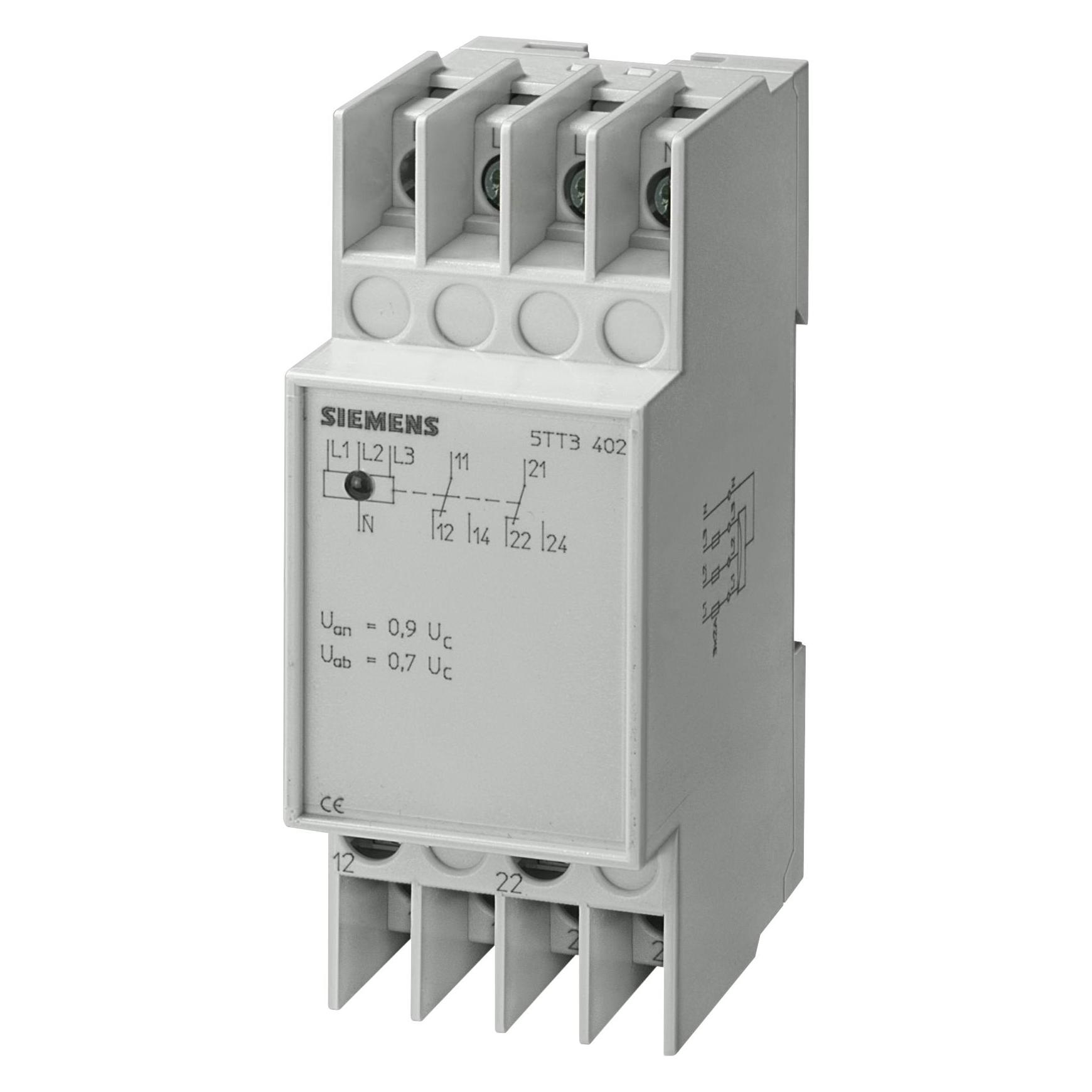 Siemens Spannungsrelais 230/400VAC 2W 5TT3402 (5TT3402)