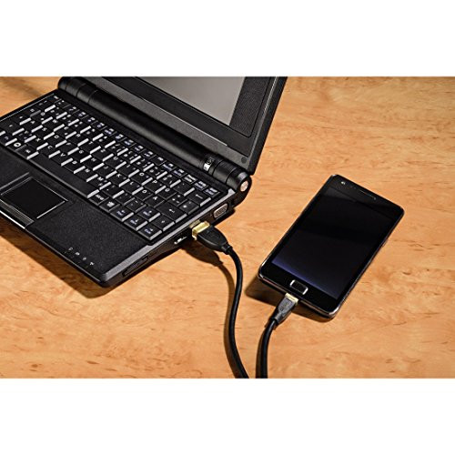 Hama USB-aansluitkabel USB-A naar micro-USB, 0,75 m, zwart