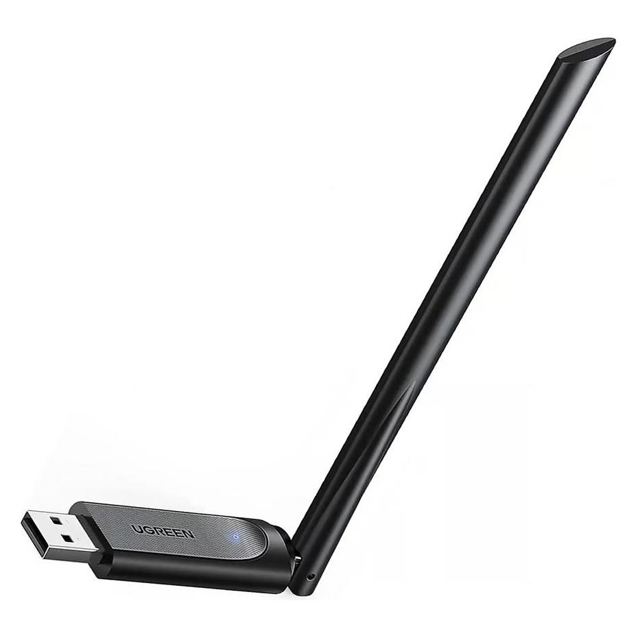 Ugreen CM496 AC650 Dual Band Wi-Fi USB Adapter - Black (USB 2.0) (90339-ugreen)