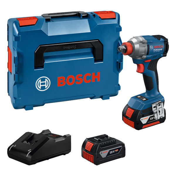 Bosch Akku-Drehschlagschrauber GDX 18V-285, 2 x Akku GBA 18V 4.0Ah 06019N2102