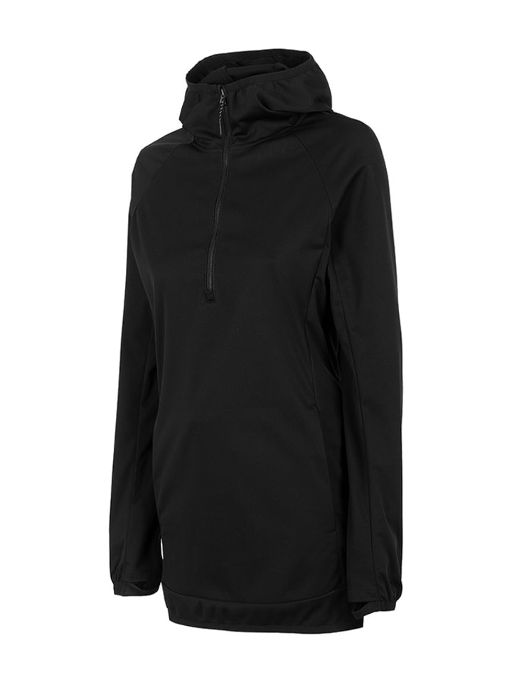 4F Sweatjacke in Schwarz - S