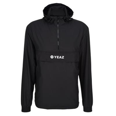 Windbreaker YEAZ "Windbreaker Bullet Black CHASER", Herren, Gr. XXL, schwarz, Obermaterial: 100% Polyester PES., Jacken Windbreaker