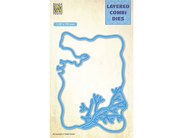 Stans- en embossing sjabloon - Easter, laag C