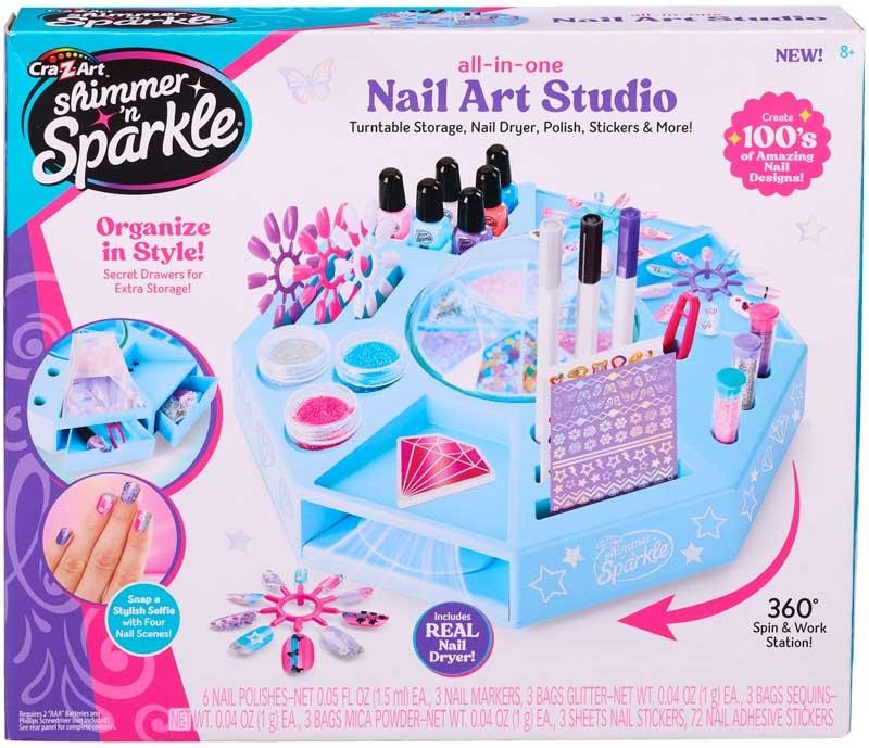 Cra Z Art Nagelstudio Speelset voor creatieve nagelkunst