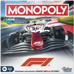 Hasbro Gaming Monopoly Formule 1, f (Französisch, 2 - 6 Spieler)