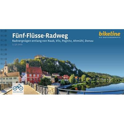 Fünf-Flüsse-Radweg, Gebundene Ausgabe von , Esterbauer, 978-3-7111-0275-1