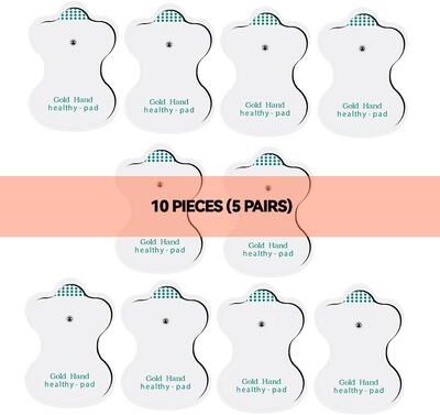 Modern Home Fixes Full Body EMS Muscle Stimulator TENS Unit With 16 Pads And Pulse 10pcs Pads