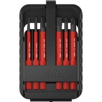 Bit-Satz slimBit electric, Schlitz rot, 7-teilig