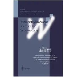 Wirtschaftswissenschaft in christlicher Verantwortung, Fachbücher