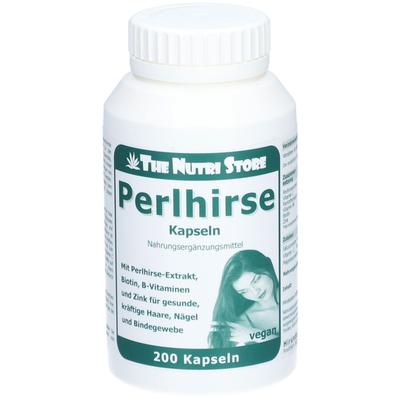 Perlhirse Kapseln veget. 200 St