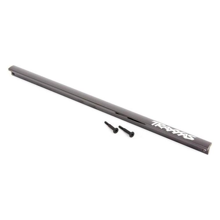 Traxxas chassis brace (t-bar) 6061-t6 alu grau + schrauben (TRX9523A)
