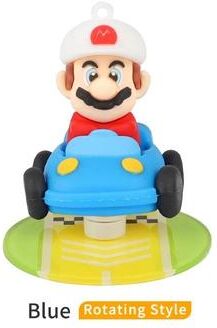 Uplifted Finds "Super Mario Kart ""Drifting"" Dashboard Kinetic Ornament blue Rotating Style"