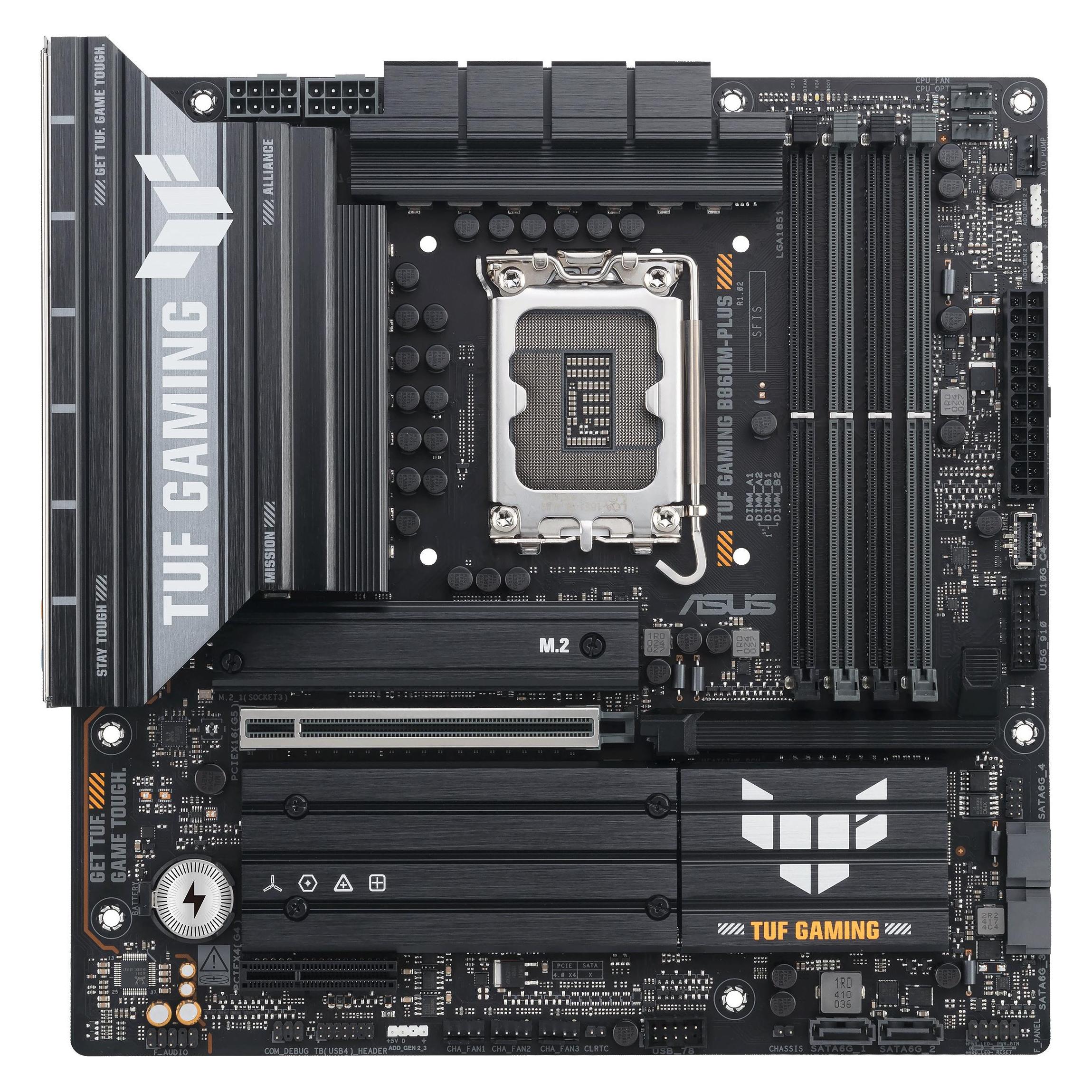 ASUS TUF GAMING B860M-PLUS (Socket S1, Intel B860, mATX) (90MB1JW0-M0EAY0)
