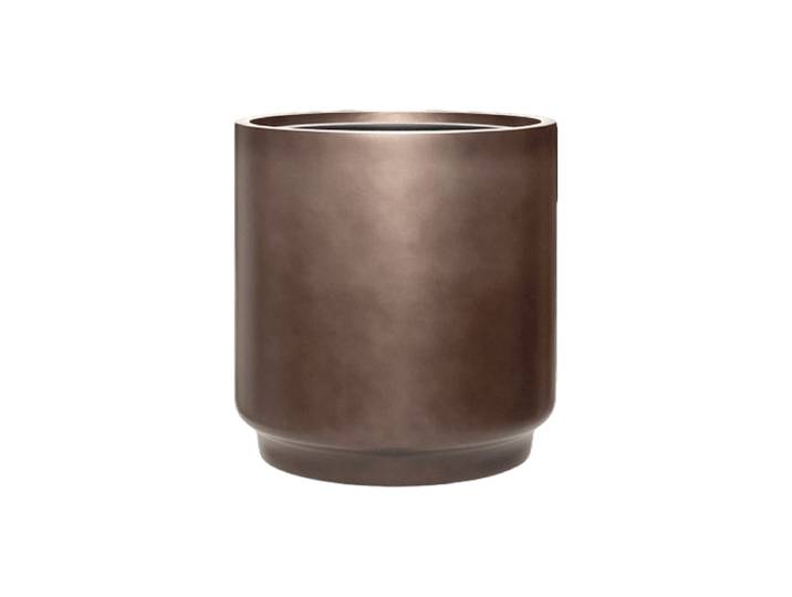 Hochwertiger Blumentopf „Gradient Zylinder“, verschiedene Grössen Coffee matt Baq Design