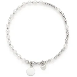 Leonardo 026305 Damenarmband Liara You & Me Ciao Silberfarben/Perle