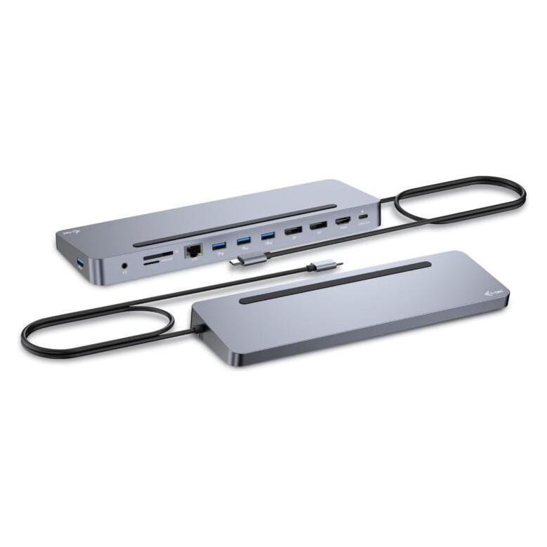 i-tec USB-C Hub (USB-C, 8 Ports) (C31FLAT2PDPRO100W)