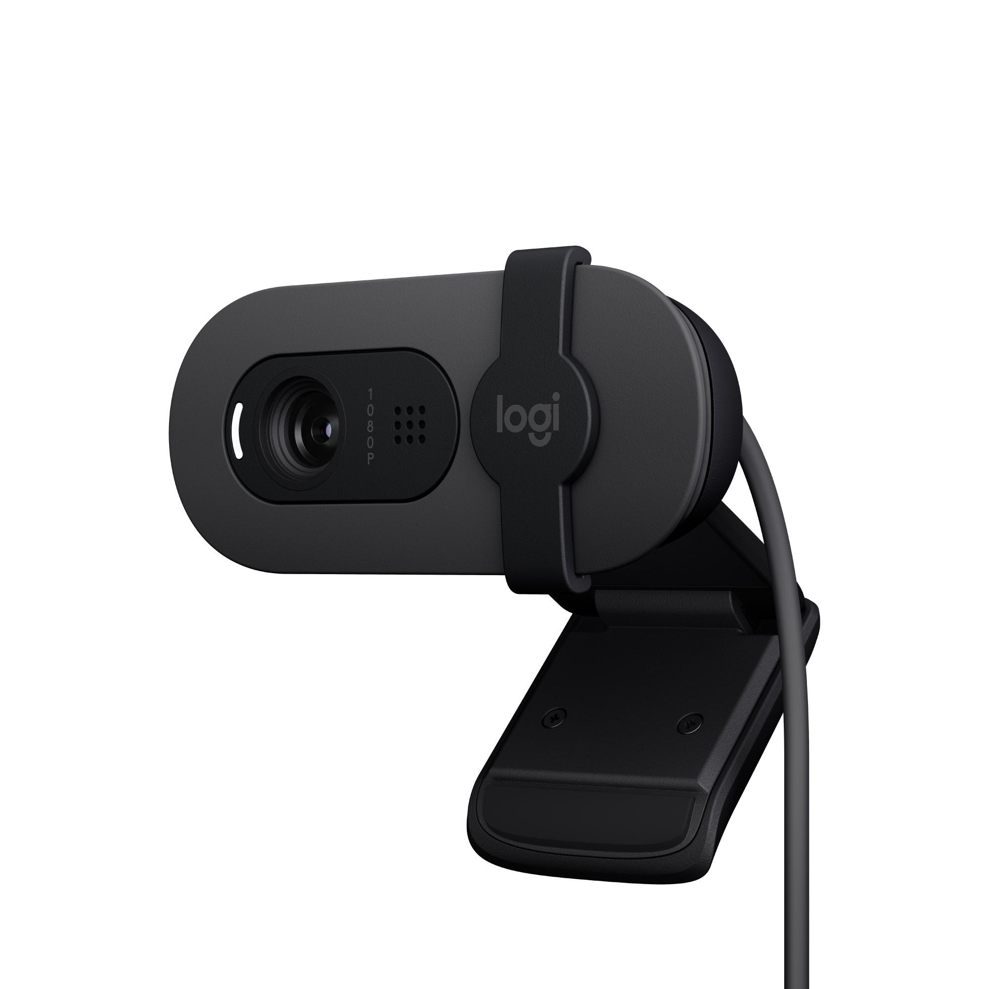 Logitech Brio 100 Full HD-Webcam Graphite - inkl. Beleuchtungskorrektur 960-001585