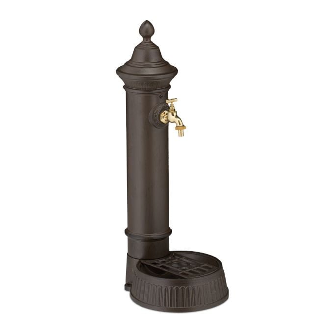 Relaxdays Antieke Tuinfontaine Waterzuil Hoogte: 72 cm