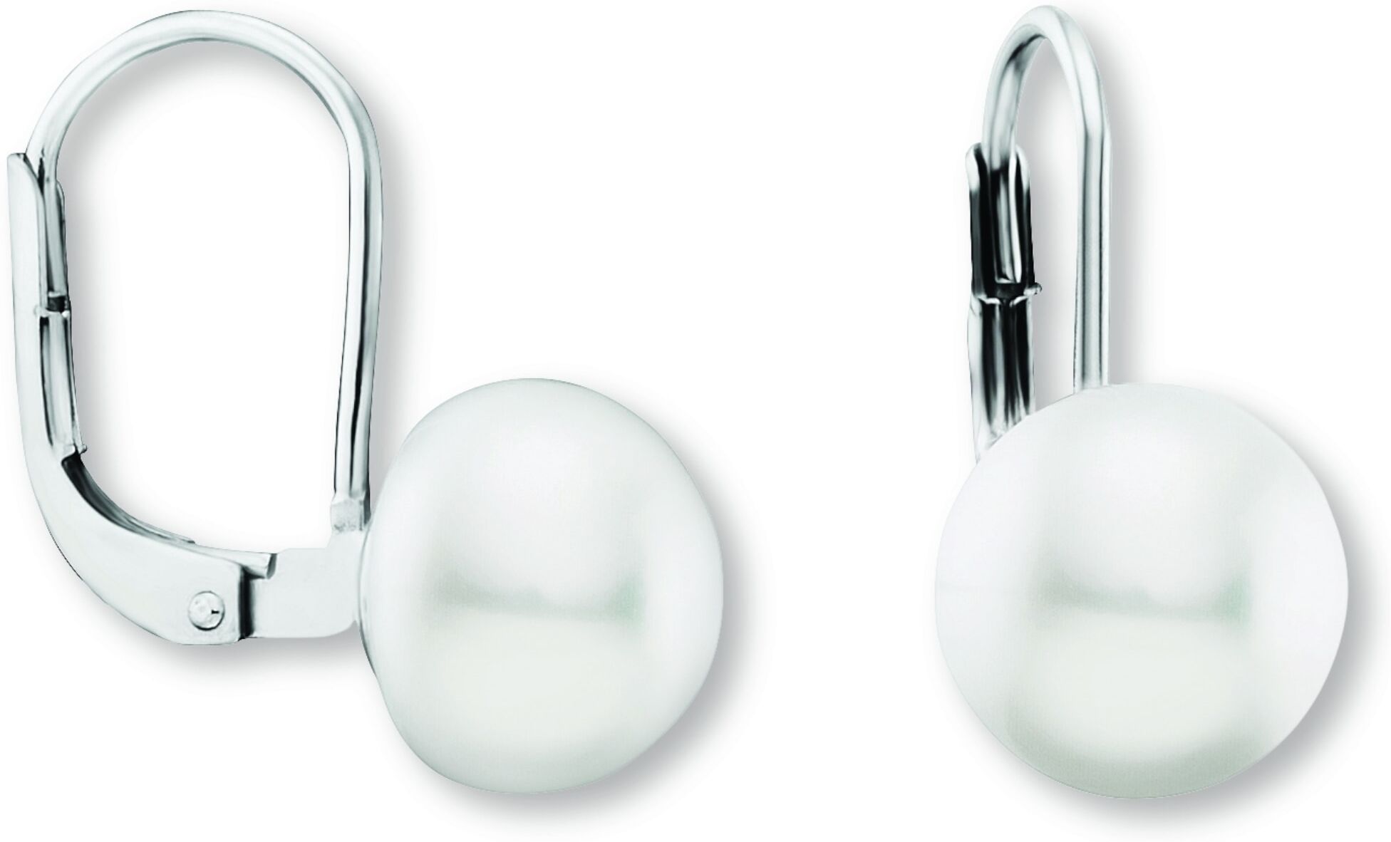 Paar Ohrhänger ONE ELEMENT "Ohrringe Ohrhänger aus 925 Silber", silber, Ohrringe, Damen, Damen, Perlen Silber 925 (Sterlingsilber), Perlen, Silber 925 (Sterlingsilber), Feine Gestaltung – ein Sinnbild mit ruhiger Eleganz
