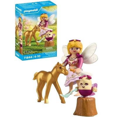 PLAYMOBIL 71844 Goldenes Einhornfohlen mit Fee