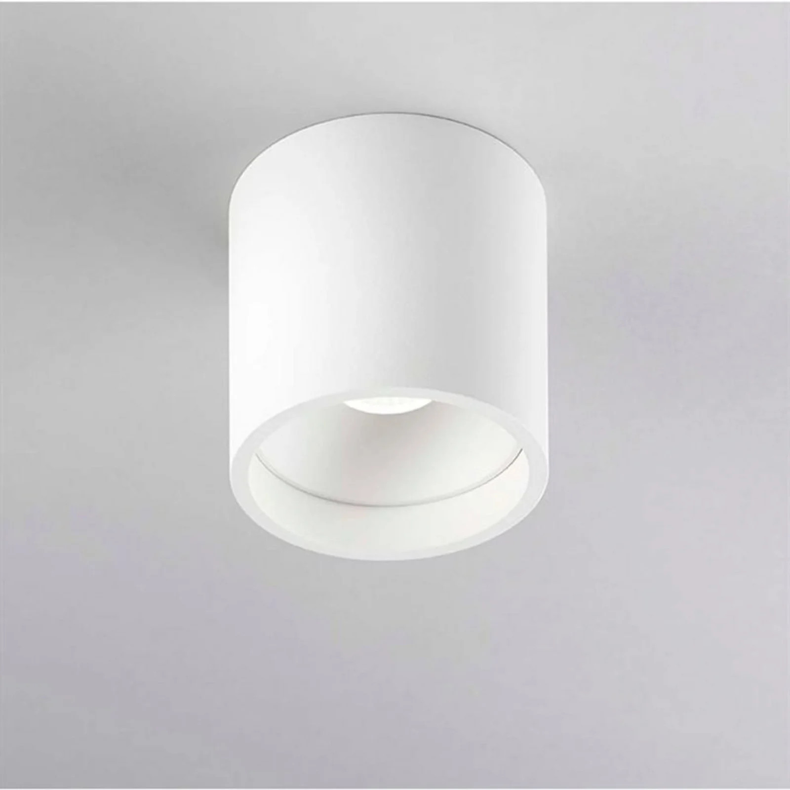 LIGHT-POINT Solo 1 Round Plafondlamp Wit - LED - 6W - 2700K - Aluminium