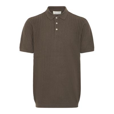 Poloshirt CASUAL FRIDAY "Poloshirt CFKarl", Herren, Gr. XXL, braun (wren), Obermaterial: 100% Baumwolle CO., Shirts