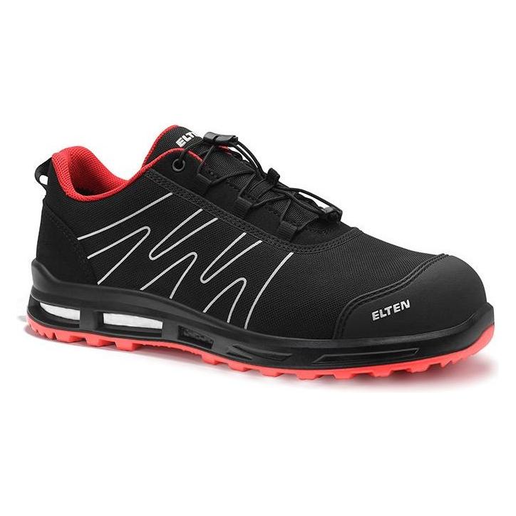 GCS Boots ELTEN ENNO XXT Pro Low ESD S3S, black/red 47 (47) (204016)