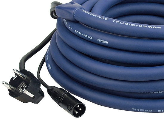 DAP Audio LICHT Power-Signal Kaltgerätekabel 20m