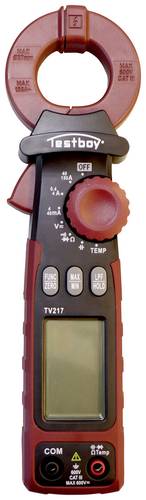 Testboy TV 217 Stromzange digital CAT III 600V Anzeige (Counts): 4000