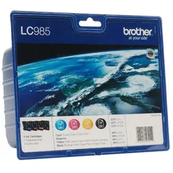 Brother LC-985 (LC985VALBP) - Tintenpatrone, black + color (schwarz + farbe)