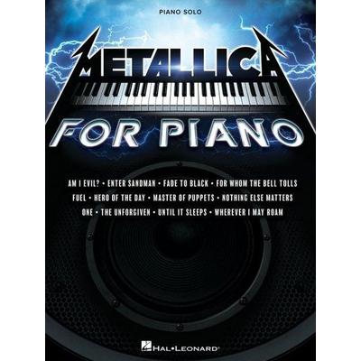 Metallica for Piano Solo Intermediate Piano Sheet Music Book with 12 Heavy Metal Classics Arranged for Solo Performance Rock Piano Collection for