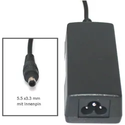 AGI Original Netzteil für SAMSUNG N210 Original (40 W), Notebook Netzteil, Schwarz