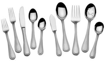 Towle Beaded Antique 45-Piece Flatware Set