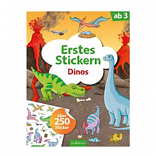 Ars Edition Erstes Stickern - Dinos 303871