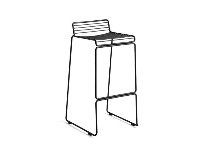 HAY Chaise de bar Hee High barstol 75 cm Black