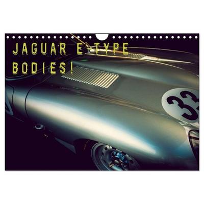 Jaguar E-Type - Bodies (Wandkalender 2026 DIN A4 quer), CALVENDO Monatskalender