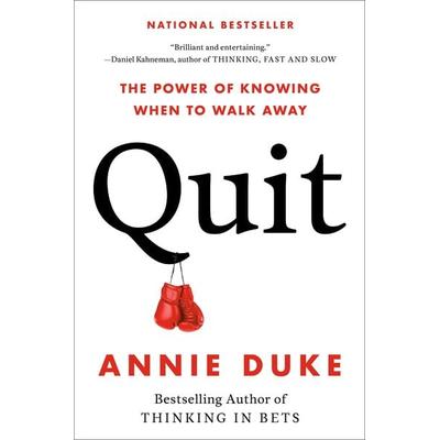 Quit, Gebundene Ausgabe von Annie Duke, Random House N.Y., 978-0-593-42299-1
