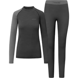 Viking, Damen, Funktionsshirt, Mounti Lady Set Merino Damenunterwäsche (L), Mehrfarbig