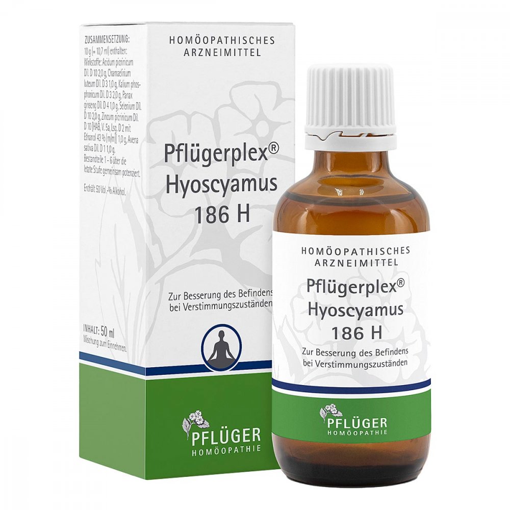 Homöopathisches Laboratorium Alexander Pflüger Gmb Pflügerplex® Hyoscyamus 186 H Tropfen 03866125
