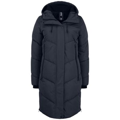 Kurzmantel OXMO "Kurzmantel OXJuna", Damen, Gr. L, schwarz, Obermaterial: 100% Polyester PES., Mäntel Kurzmantel