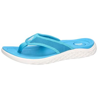 Badesandale LICO "Badesandale Linosa", Damen, Gr. 40, blau, Textil, Schuhe