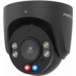 Foscam W5EP 3K/5MP QHD PoE IP-Kamera (1280 x 720 Pixels, 1920 x 1080 Pixels, 3072 x 1728 Pixels), Netzwerkkamera, Schwarz