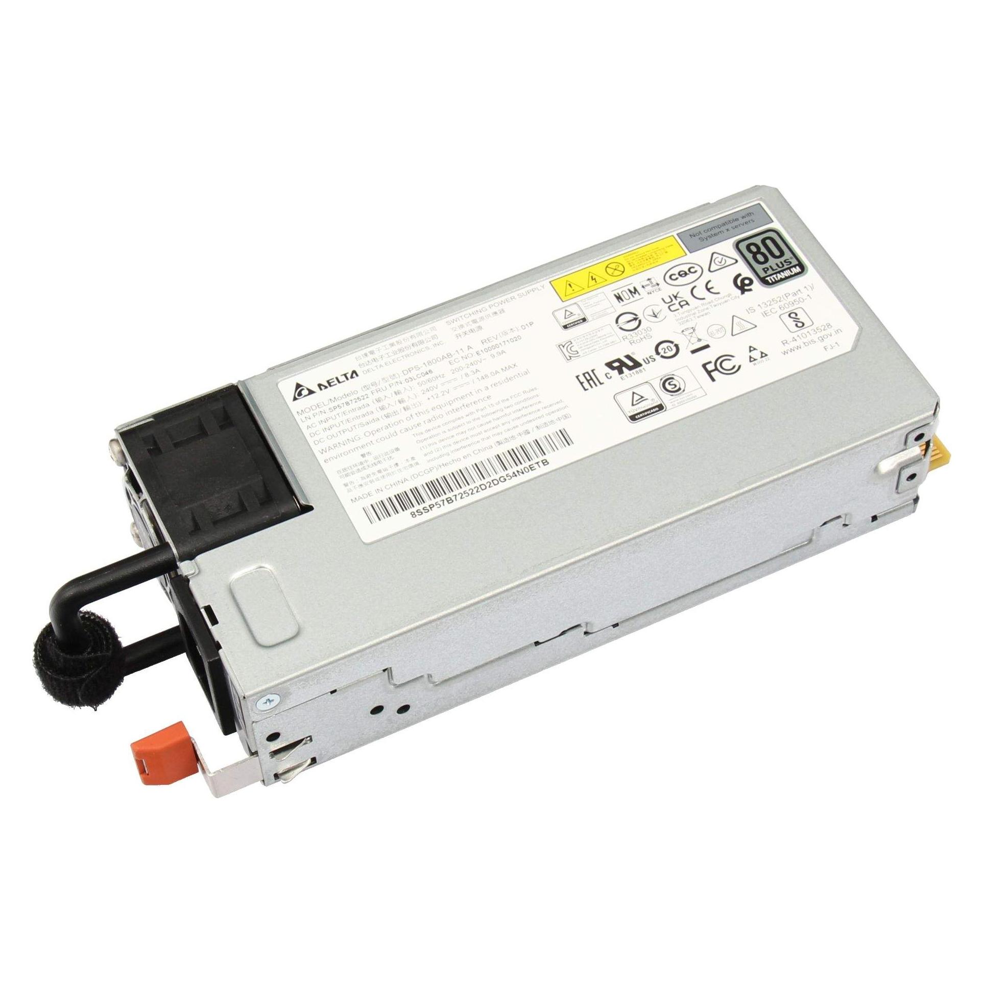 Lenovo ThinkSystem 1800W 230V Titanium Hot-Swap (4P57A78359)