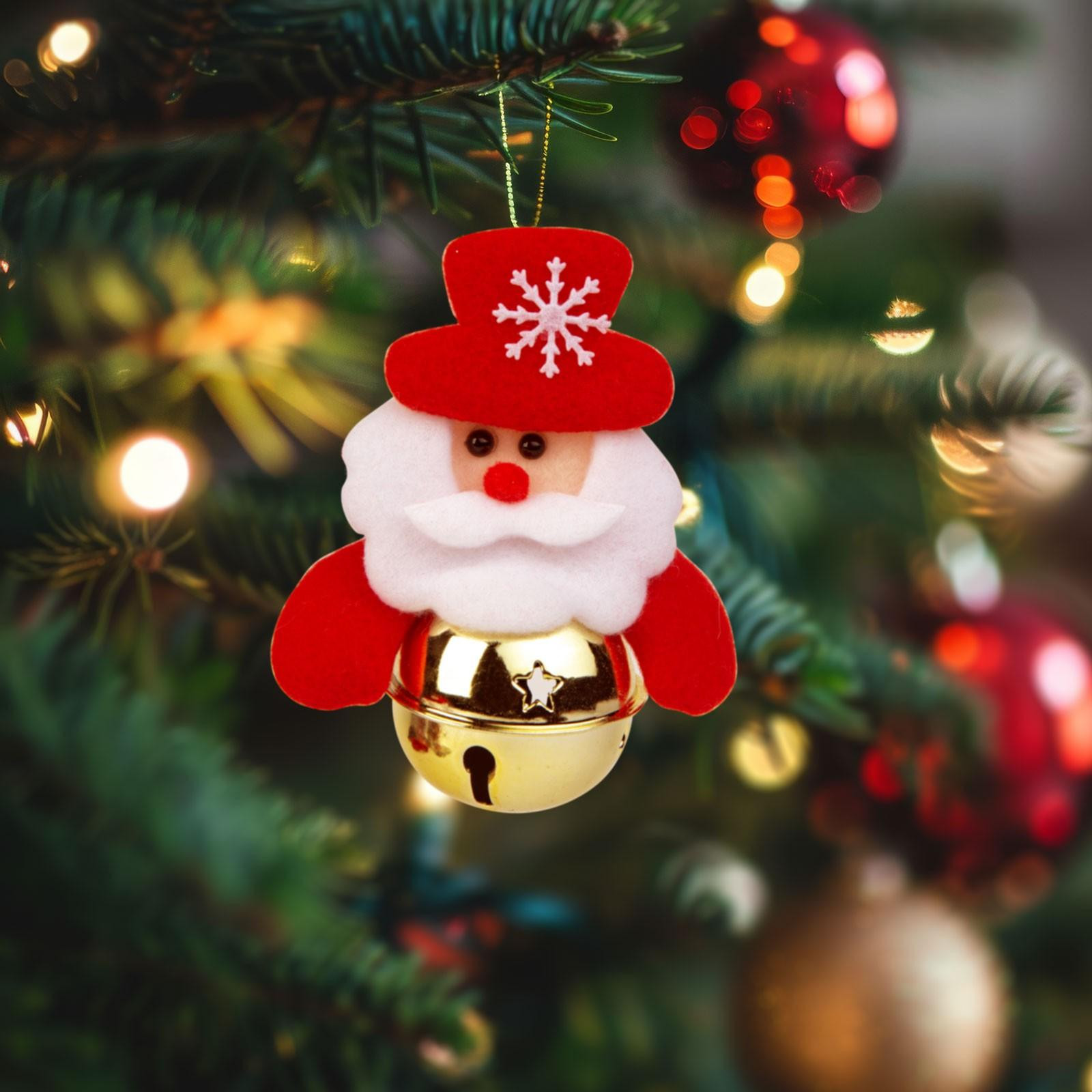 Kerstornament Sint-Nicolaas met bel van HomeShopXL