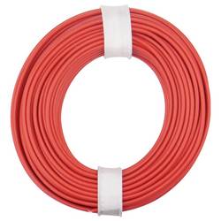 Donau Elektronik 175-010 Litze LiY 1 x 0.75 mm² + 1 x 0.75 mm² Rot 1 St.