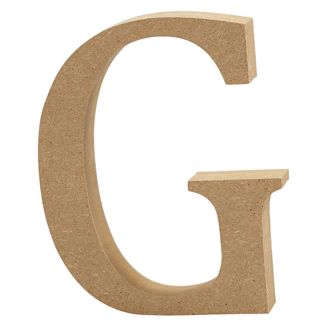 Creativ Company Letter G MDF 8cm, 1st. (5712854003452)