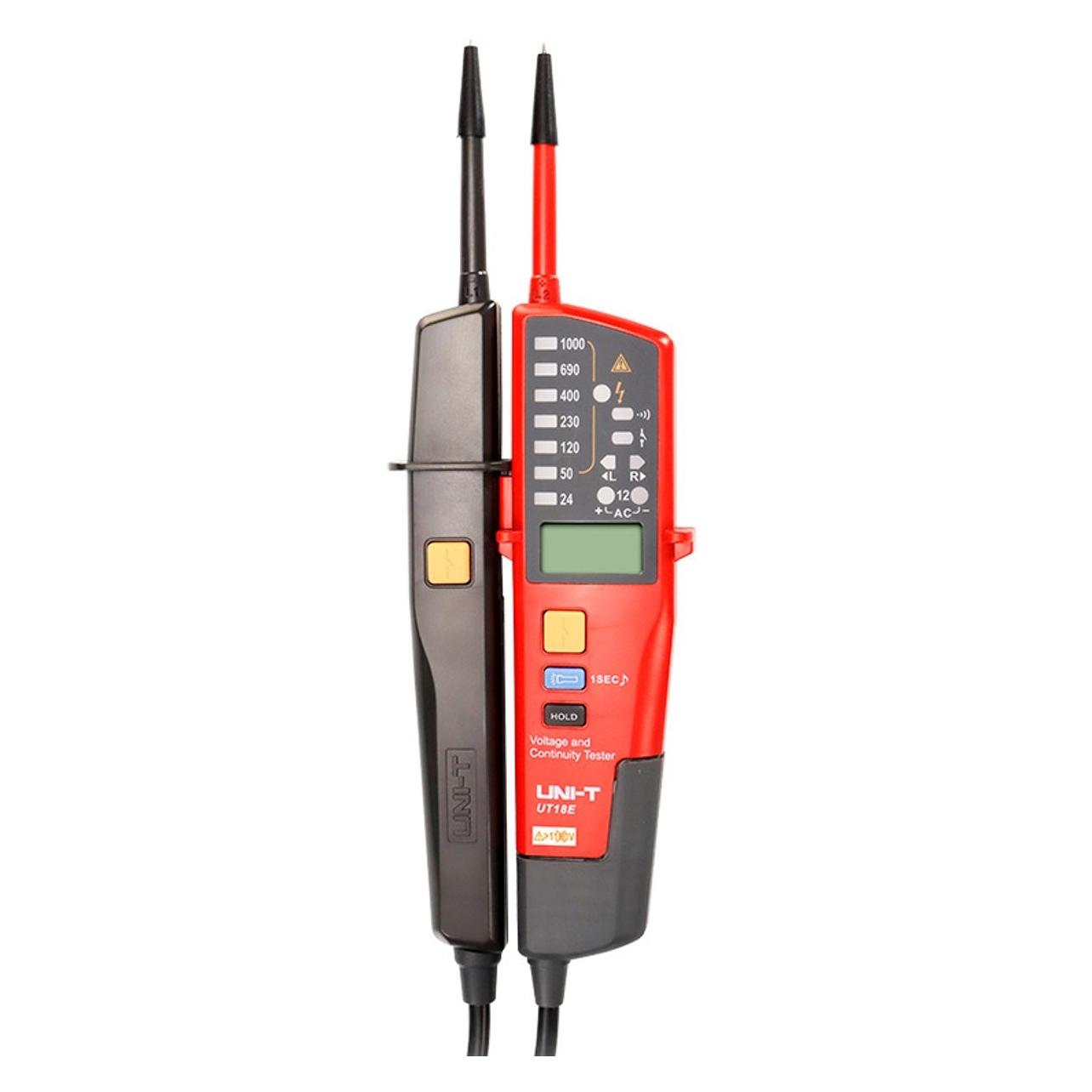 Uni-T UT18E voltage and continuity tester (CAT III 1000V, CAT IV 600V, Spannungsprüfer) (UT18E)
