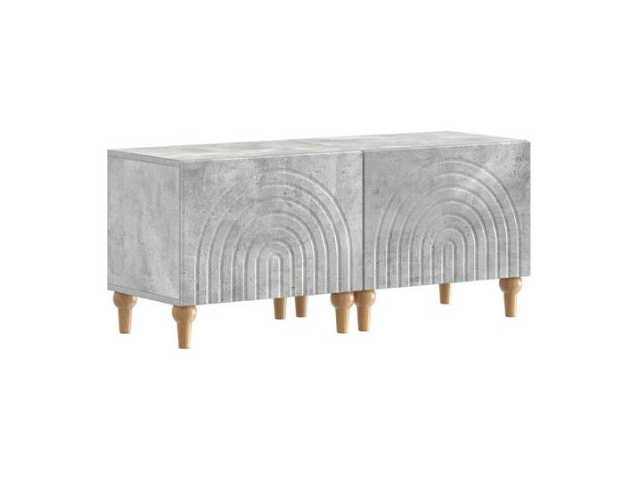 vidaXL TV-Schrank TV-Schrank Betongrau Holzwerkstoff